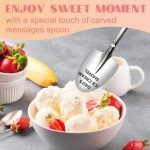 Funny Ice Cream Spoon - Unique Gift for Dad