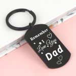 Love You Dad Keychain - Perfect Gift Under $10