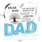 Heart-Shaped Dad Gift Plaque Under $10