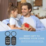 Love You Dad Keychain - Perfect Gift Under $10