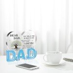 Heart-Shaped Dad Gift Plaque Under $10
