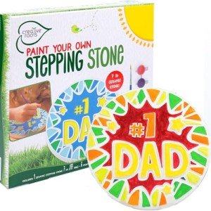Paint Your Own #1 Dad Stepping Stone Set