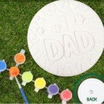Paint Your Own #1 Dad Stepping Stone Set