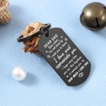 Love You Dad Keychain – Perfect Gift Under $10