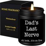 Sandalwood Candle Gift for Dad from Kids