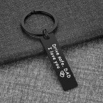 Drive Safe Dad Keychain - Thoughtful Gift for Him