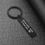 Drive Safe Dad Keychain - Thoughtful Gift for Him