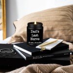 Sandalwood Candle Gift for Dad from Kids