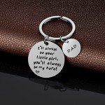 Sweet Dad Keychain from Daughter – Always My Hero