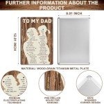 Retro Tin Sign - Unique Gift for Dad