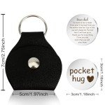 Pocket Hug Keychain for Dad's Special Day