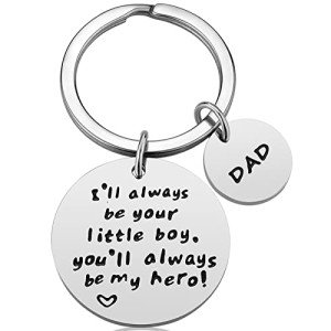 Heartfelt Father-Son Keychain – Perfect Gift!