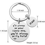 Heartfelt Father-Son Keychain – Perfect Gift!