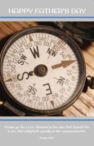Father's Day Bulletin - Psalm 112:1 (100 Pack)