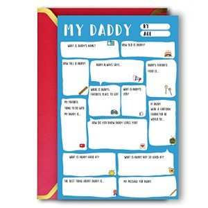 Funny Daddy Father's Day Card - Fill in Gift
