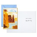 Father's Day Cards Set – Watercolor Landscapes (6 Pack)