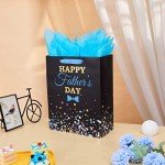 Father's Day Gift Bag with Tissue Paper