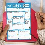 Funny Daddy Father's Day Card - Fill in Gift