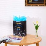 Father's Day Gift Bag with Tissue Paper