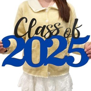 Class of 2025 Wooden Graduation Sign & Prop