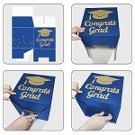 Blue Graduation Card Box Holder for Parties