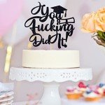Funny Graduation Cake Topper for Class of 2025