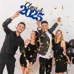 Class of 2025 Wooden Sign for Graduation Decor
