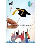 2025 Graduation Cupcake Toppers - 48 Pieces
