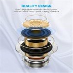 2 Pack Wired Earbuds with Microphone & Volume Control