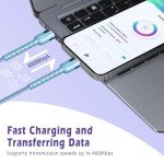 3-Pack 3FT USB C to Lightning Fast Cables