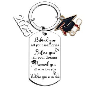 2025 Graduation Keychain for Him and Her