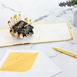 Graduation Pop-Up Cards with Envelopes - Set of 4
