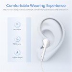 2 Pack Wired Earbuds with Microphone & Volume Control