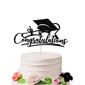 2025 Graduation Cake Topper - Congrats Grad Decor