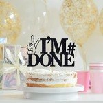 Congrats Grad Cake Topper – Class of 2025