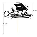 2025 Graduation Cake Topper - Congrats Grad Decor