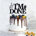 Congrats Grad Cake Topper – Class of 2025