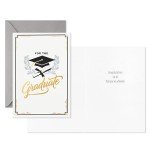 Graduation Card Set - Black and Gold Designs