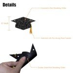 Class of 2025 Glitter Graduation Banner with Tassel