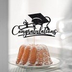 2025 Graduation Cake Topper - Congrats Grad Decor