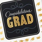 Graduation Card Set - Black and Gold Designs