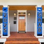 Class of 2025 Graduation Banner – Blue Decor