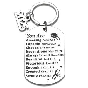 2025 Graduation Keychain Gift for Him or Her