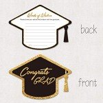 Graduation Advice Cards - 50 Pack (Black)