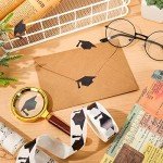 Black Graduation Cap Stickers - 600 Pack