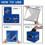 Gatherfun Blue Graduation Party Decor Gift Box