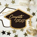 Graduation Advice Cards - 50 Pack (Black)