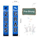 Class of 2025 Graduation Banner – Blue Decor