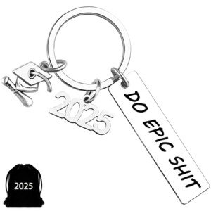 2025 Graduation Keychain for Him and Her