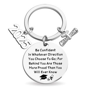 2025 Graduation Keychain for High School and College